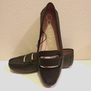 Calvin Klein New Black Modern Flat Shoes size 7